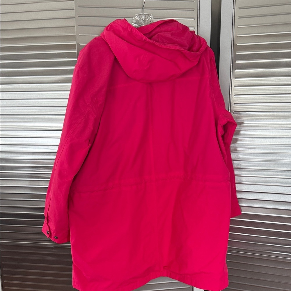 Lands' End Women's Pink Utility Jacket - Picture 4 of 8